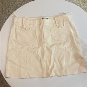Mexx Cream Mini Skirt